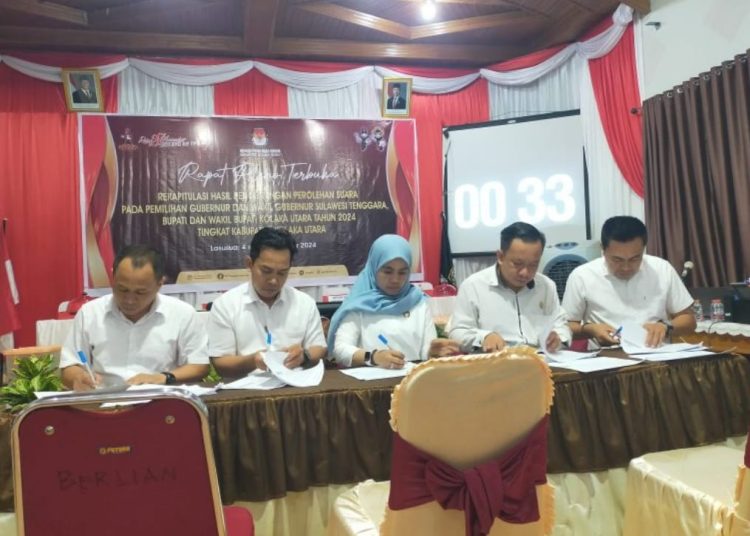 KPU Kolut Tetapkan Nur Rahman Umar-Jumarding Pemenang Pilbup 2024 ...